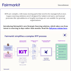 Introducing Fairmarkit’s new strategic sourcing solution