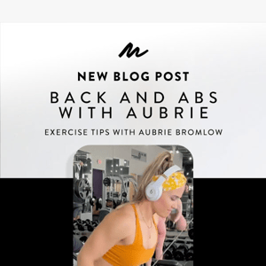 🏋🏼Need a stronger back & core? This blog has that covered