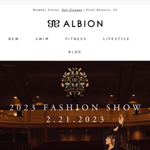 Our fashion show is tonight—want to see it?