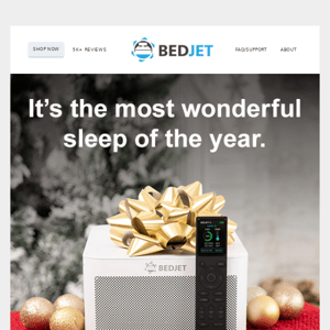 $190 off new BedJets — Don't miss the Holiday Sale!
