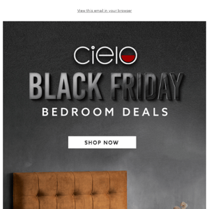 Black Friday | Bedroom Deals