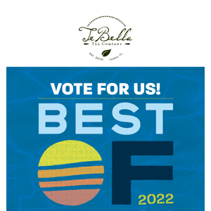 Vote for us in Best of the Bay!