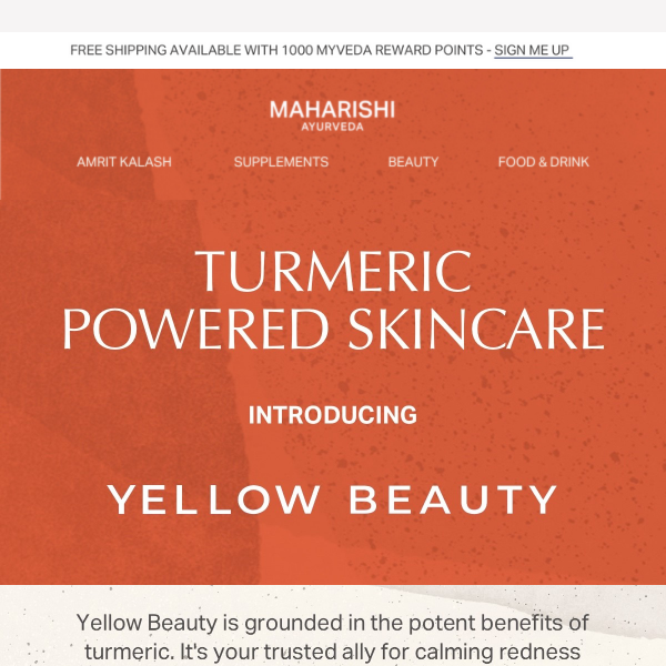 💛Yellow Beauty | Turmeric Powered Natural Skincare!💛