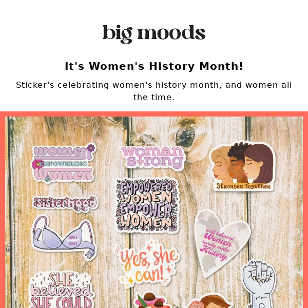 Stickers That Empower Women!