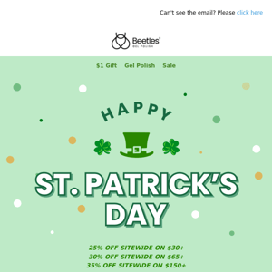 Save Big this St. Patrick's Day 🌈🍀