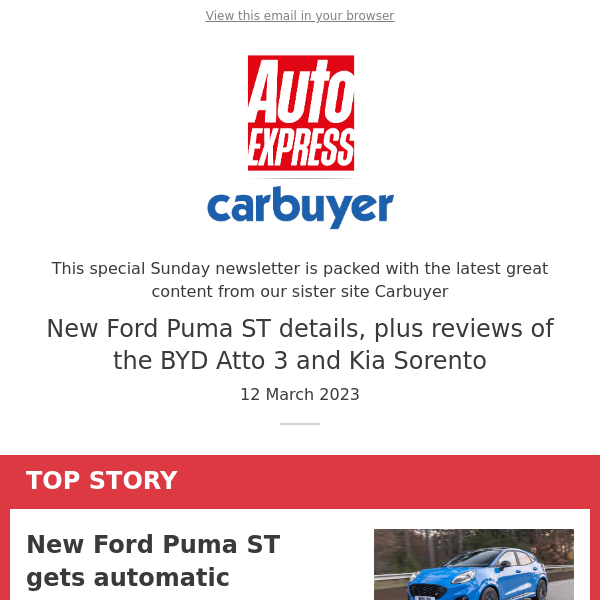 🏁 Ford Puma ST Powershift revealed! - Car Throttle