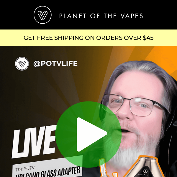 [LIVE Sesh w/Jerry] Volcano Glass Adapter Deep Dive! 🌋