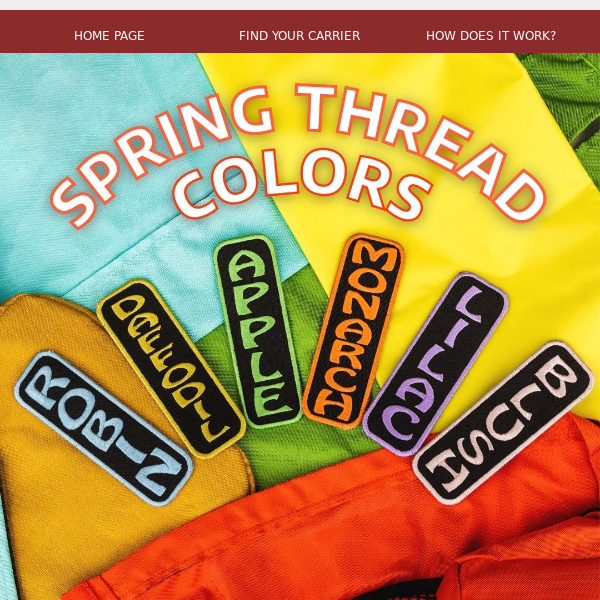 Spring Thread Colors are BACK! 👊