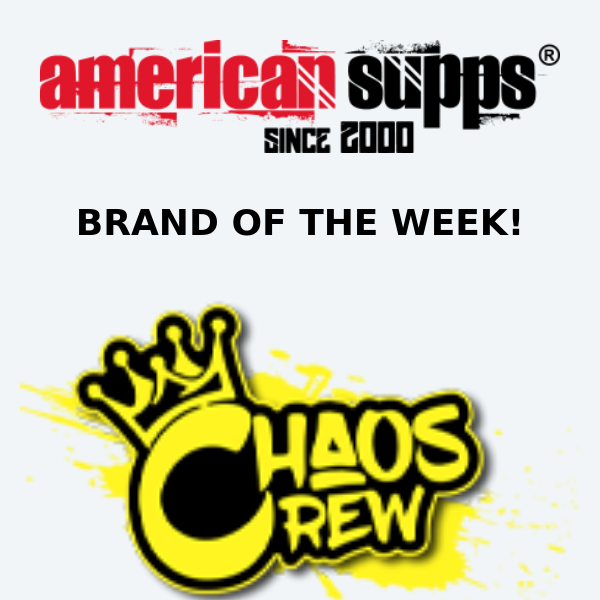 BRAND OF THE WEEK: CHAOS CREW 🤪💥