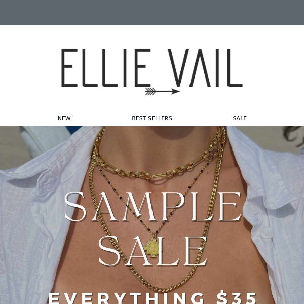 Favorite Friday feeling = when Sample Sale goes live!  😍