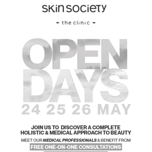 The Clinic Open Days!