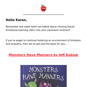 Do your students have monster manners? 👹