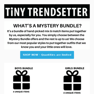 MYSTERY BUNDLES ARE BACK!