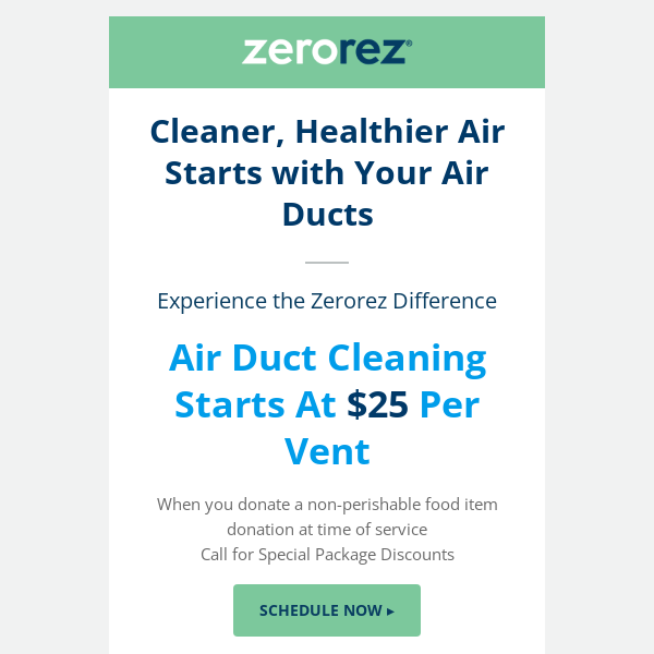 🍂 Prepare for Gathering Season with Zerorez Air Duct Cleaning!