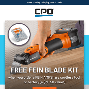 Fein-tastic Offer: Claim Your Free Blade Kit Now!