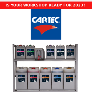 Is Your Workshop Ready For 2023? Shop The CARTEC Workshop Items