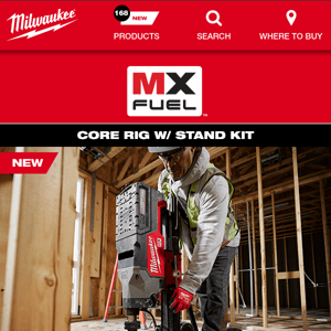 NEW! MX FUEL™ Core Rig w/ Stand Kit