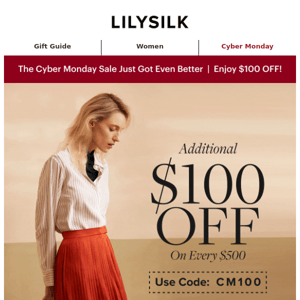 Insider Coupon: Get $100 Off, TODAY ONLY
