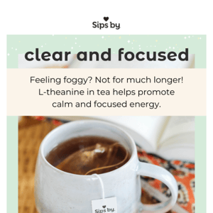 Tea Benefits: Calm Focus ⚡