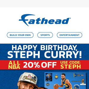 Happy Birthday, Steph Curry! 🎉