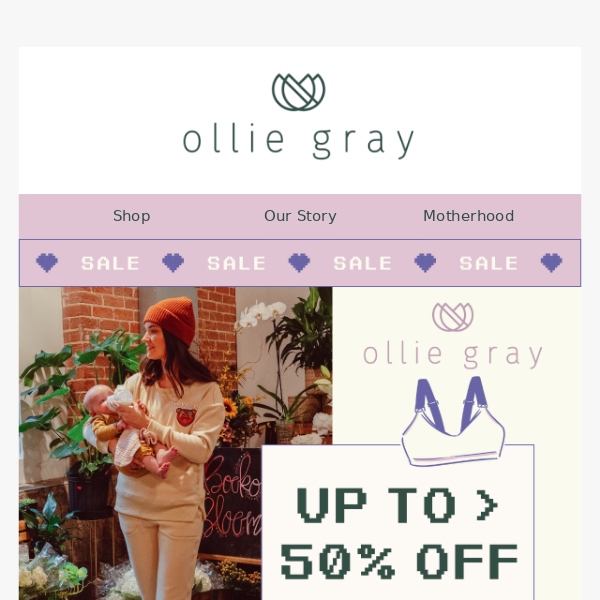 💜 Ollie Gray Maternity, don't miss this!