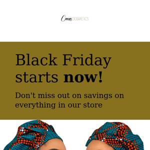 BLACK FRIDAY SALES START NOW!!!!