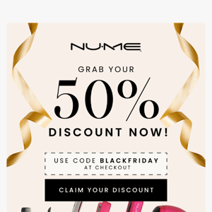 Claim Your 50% Discount Before It Expires!