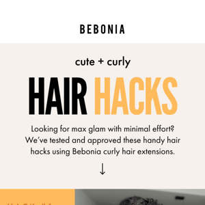 3 curly hair hacks you need to try using curly extensions ▶️