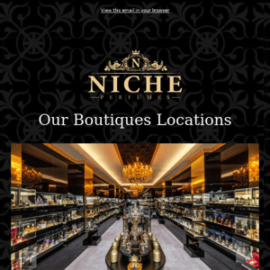 | Next Destination -> Niche Perfumes Boutique |