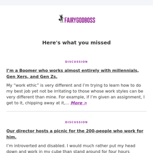 I’m a Boomer who works almost entirely with millennials, Gen Xers, and Gen Zs.