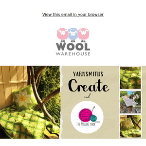 🌼 SAVE on Yarnsmiths and EXCLUSIVE Cassie Ward Patterns 🌼