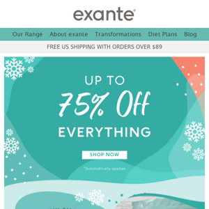 SALE ALERT: Up to 75% OFF EVERYTHING 🚨