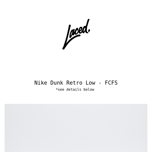 Nike Dunk Retro Low - 11/18/2022