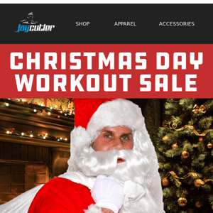 Christmas Day Sale! 🏋️🎄