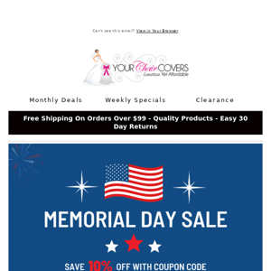⏰ MEMORIAL DAY SALE STARTS NOW! - COUPON CODE INSIDE 📥