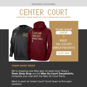 Nike On-Court Sweatshirts