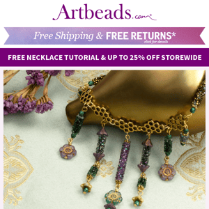 FREE Jewelry Tutorial Inside! Make the Titania Necklace