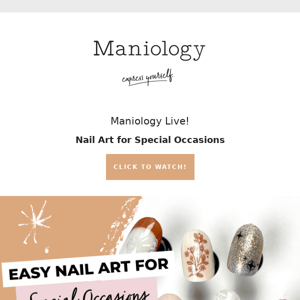 Nail Art for Special Occasions!