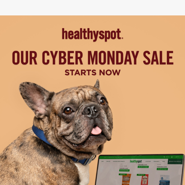 Save 20% On Our Top-Rated Brands For Cyber Monday!