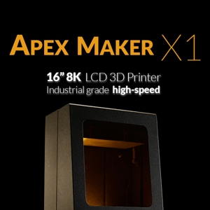 Kickstarter Live: Big size 16k 3D Printer - Maximum size discount!