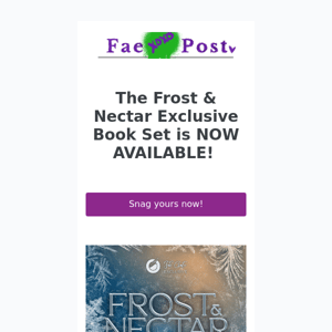 Frost & Nectar Exclusive Book Set Now Available!