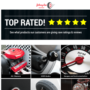 50 Johnny Law Motors Products with 5-Star Ratings