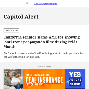 California senator slams AMC for showing 'anti-trans propaganda film'