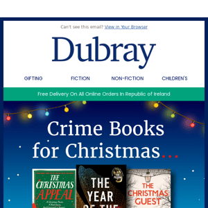 Crime Books for Christmas 🎄