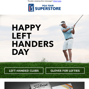 Happy Left Handers Day!