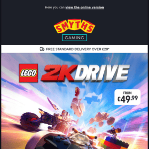 Build, Drive, Win! Get in the Driver's Seat with LEGO 2K Drive!