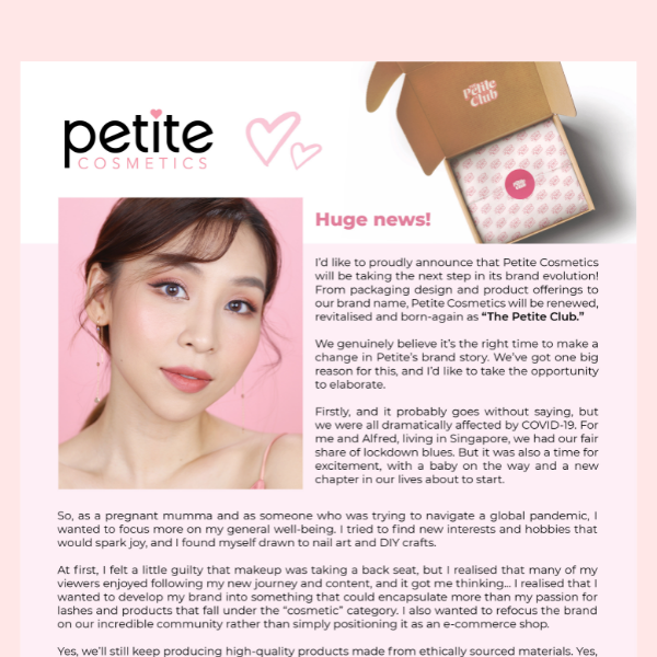 Petite Cosmetics: An Update from Tina