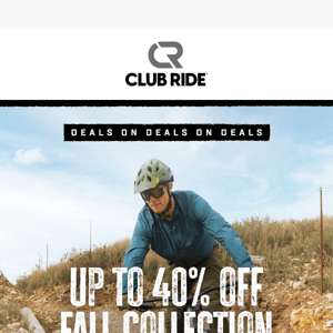 Warm up with up to 40% off the Fall Collection!