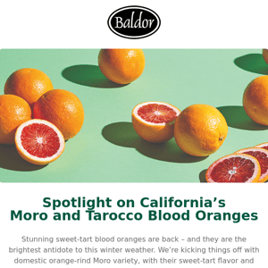 Blood Oranges at their Winter Best 🍊