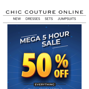 WOW OH WOW! 50% OFF